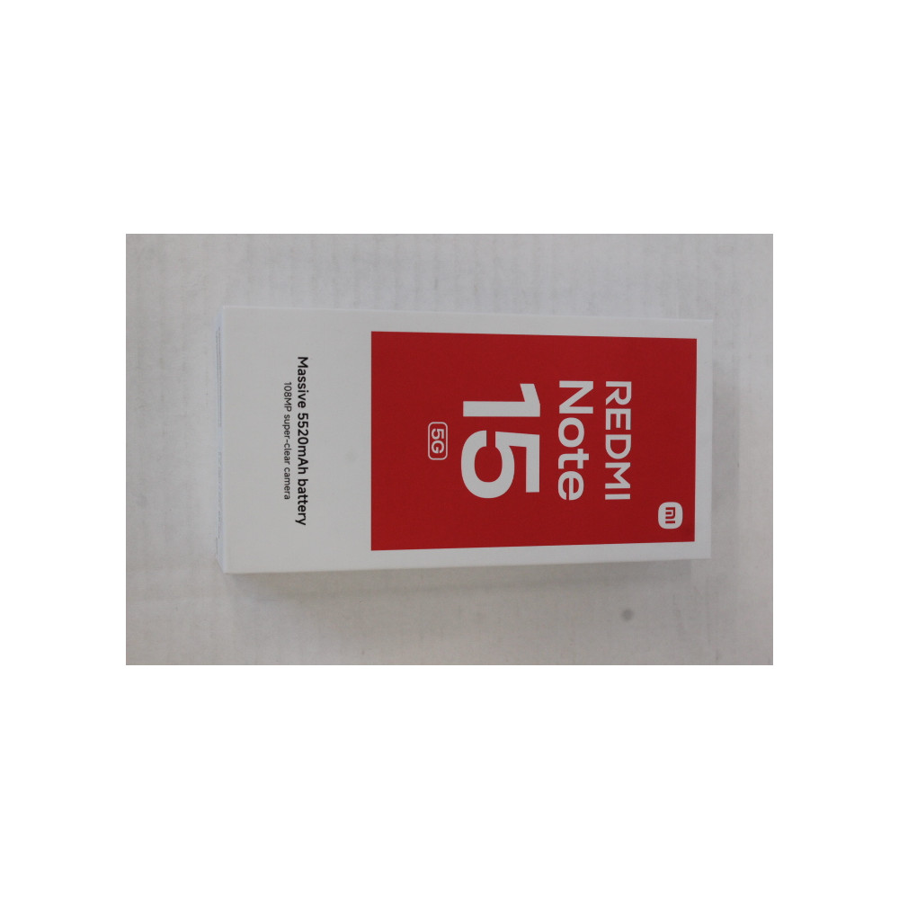 SALE OUT. Xiaomi Redmi | Note 15 | Black | 6.77 " | AMOLED | 1080 x 2392 pixels | Qualcomm | Internal RAM 8 GB | 256 GB | Dual S