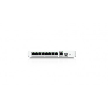 Ubiquiti Flex 2.5G | Flexible, 8-port 2.5 GbE switch | Desktop | Managed | 10 Gbps (RJ-45) ports quantity 1 | SFP+ ports quantit