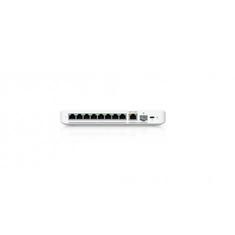 Ubiquiti Flex 2.5G | Flexible, 8-port 2.5 GbE switch | Desktop | Managed | 10 Gbps (RJ-45) ports quantity 1 | SFP+ ports quantit
