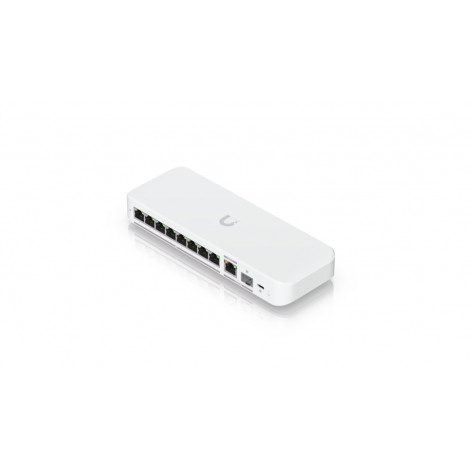 Ubiquiti Flex 2.5G | Flexible, 8-port 2.5 GbE switch | Desktop | Managed | 10 Gbps (RJ-45) ports quantity 1 | SFP+ ports quantit