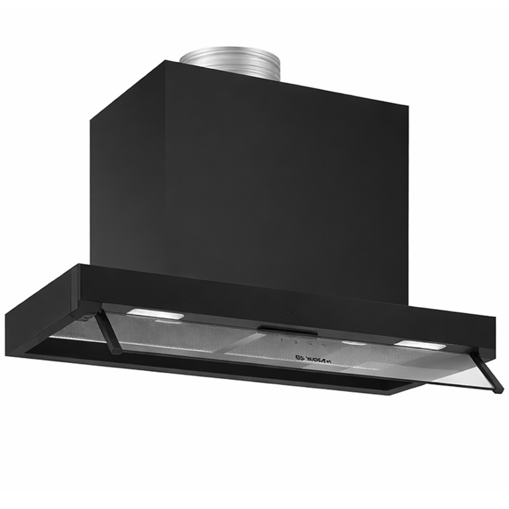 Bosch DBB65CC60 Built-in Extractor Hood, B, Width 60 cm, Max extraction power 582 m3/h, Matte Black | Bosch