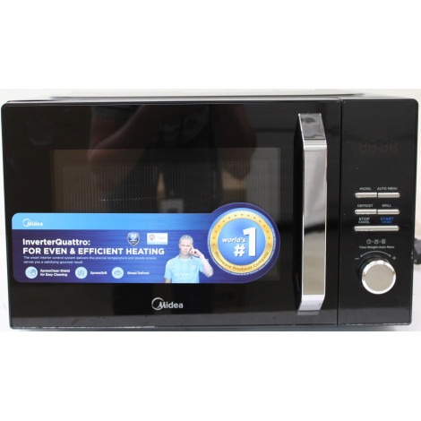 SALE OUT. Midea MAG25XF Microwave oven with grill, Oven 800 W, Grill 1000 W, 25 L, Black | Midea Microwave oven | MAG25XF | Free
