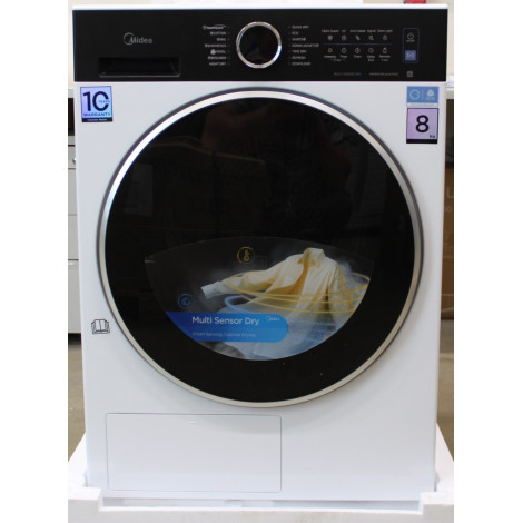SALE OUT. | Midea Dryer Machine | MD205H80BW/W-BK | Energy efficiency class C | Front loading | 8 kg | LED | Depth 60 cm | White