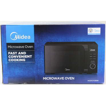 SALE OUT. Midea AG20CF2EBK Microwave oven with Grill, 20 L, Digital control, Black | SALE OUT. Midea Microwave Oven With Grill |