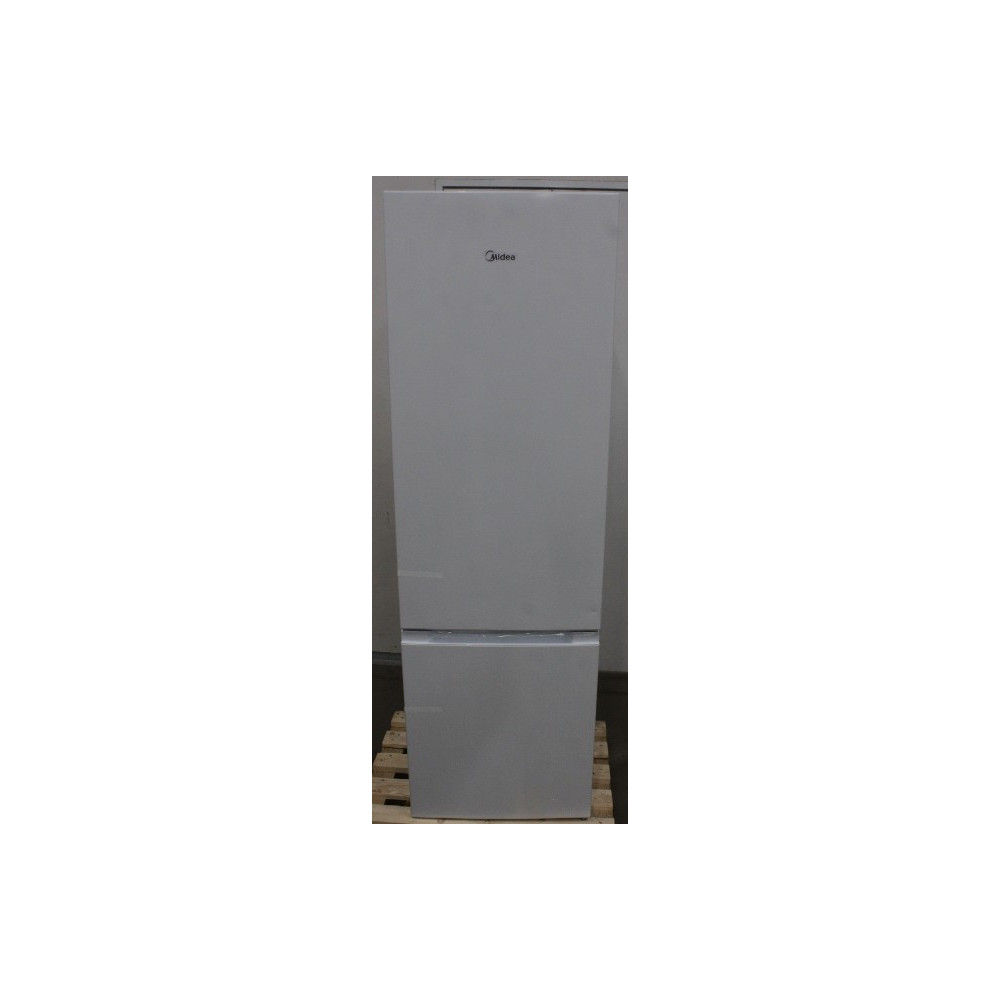 SALE OUT. Midea MDRB369FGE01 Refrigerator, E, Freestanding, Combi, Height 177.3 cm, Fridge net L, Freezer net L, White | SALE OU