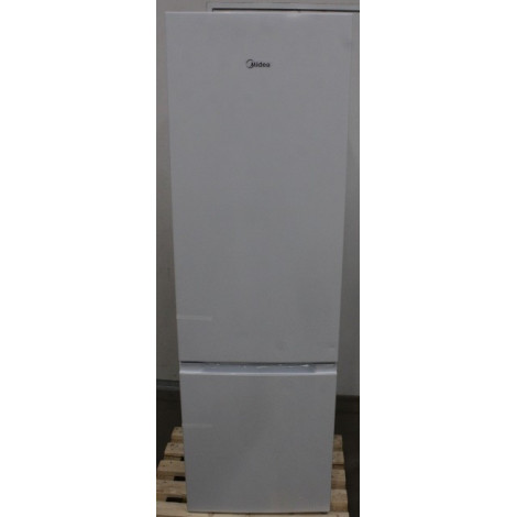 SALE OUT. Midea MDRB369FGE01 Refrigerator, E, Freestanding, Combi, Height 177.3 cm, Fridge net L, Freezer net L, White | SALE OU