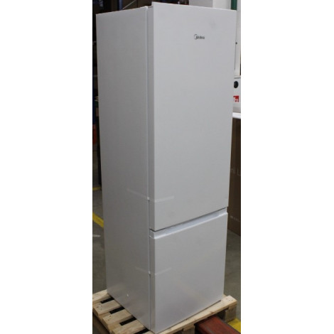 SALE OUT. Midea MDRB369FGE01 Refrigerator, E, Freestanding, Combi, Height 177.3 cm, Fridge net L, Freezer net L, White | SALE OU