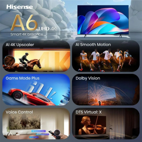 Hisense 55A6S 55" (139 cm) UHD 4K Smart TV | Hisense