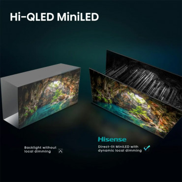 Hisense 55U7SE 55" (139 cm) UHD MiniLED Smart TV | Hisense