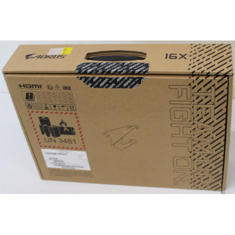 SALE OUT. Gigabyte AORUS 16X 9SG-43EEC94SH 16" QHD i7-13650HX/16GB/1TB/RTX 4070/Win11 Home/ENG kbd/2Y Warranty | Gigabyte AORUS 