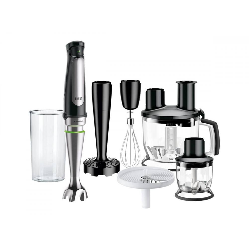 Braun | MQ7087 | Hand Blender | 1000 W | Number of speeds 1 | Black