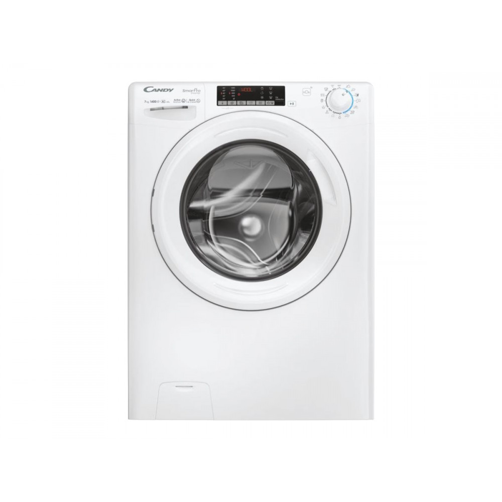 Candy | Washing Machine | CO 474TWM6/1-S | Energy efficiency class A | Front loading | Washing capacity 7 kg | 1400 RPM | Depth 
