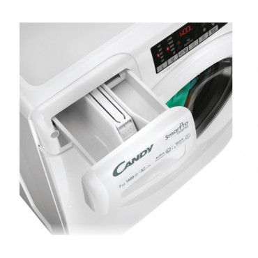 Candy | Washing Machine | CO 474TWM6/1-S | Energy efficiency class A | Front loading | Washing capacity 7 kg | 1400 RPM | Depth 