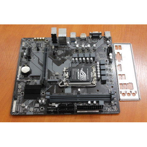SALE OUT. Gigabyte B760M H DDR4 1.0 M/B | Processor family Intel | Processor socket LGA1700 | DDR4 DIMM | Memory slots 2 | Suppo