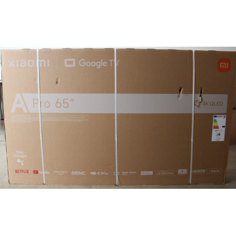 Xiaomi QLED TV A Pro 2026 | 65 | Smart TV | Google TV | 4K UHD | DAMAGED PACKAGING