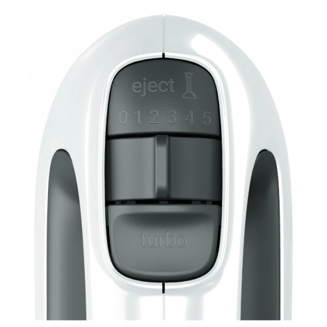 TEFAL | Hand mixer | HT460138 Prep'Mix | 500 W | Hand Mixer | Number of speeds 5 | Turbo mode | White/Grey