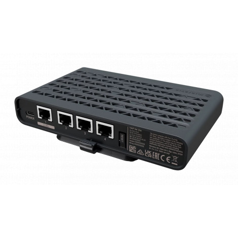 MikroTik hAP be lite | 802.11ax | 10/100/1000 Mbit/s | Ethernet LAN (RJ-45) ports 3 | Mesh Support No | MU-MiMO No | No mobile b