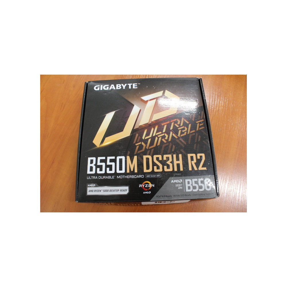 SALE OUT. Gigabyte B550M DS3H R2 | Processor family AMD | Processor socket AM4 | DDR4 DIMM | Supported hard disk drive interface
