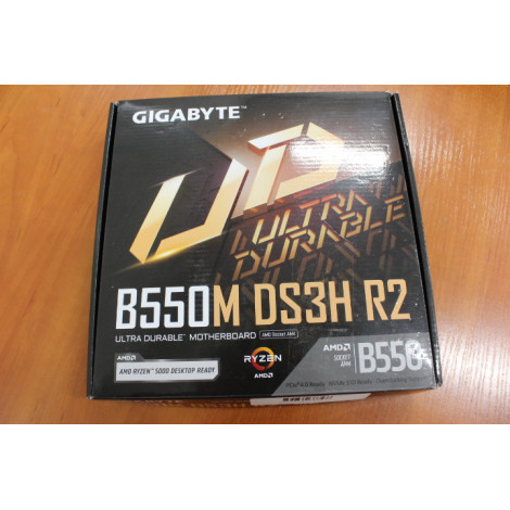 SALE OUT. Gigabyte B550M DS3H R2 | Processor family AMD | Processor socket AM4 | DDR4 DIMM | Supported hard disk drive interface