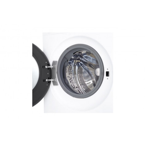 LG F2X50S8TLB Washing Machine, Front Load, Capacity 8 kg, Spin speed 1200 rpm, White | LG