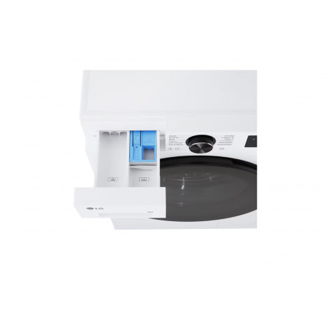 LG F2X50S8TLB Washing Machine, Front Load, Capacity 8 kg, Spin speed 1200 rpm, White | LG