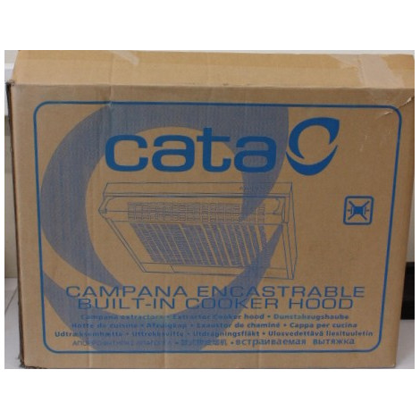 SALE OUT. CATA CAMPANA Hood FK SLIM 6000 X, B, Width 60 cm, Max 162 m /h, LED, Stainless steel | SALE OUT. CATA Hood | FK SLIM 6