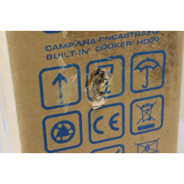 SALE OUT. CATA CAMPANA Hood FK SLIM 6000 X, B, Width 60 cm, Max 162 m /h, LED, Stainless steel | SALE OUT. CATA Hood | FK SLIM 6