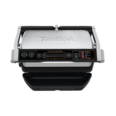 TEFAL | OptiGrill Initial | GC706D | Contact grill | 2000 W | Black/Stainless steel