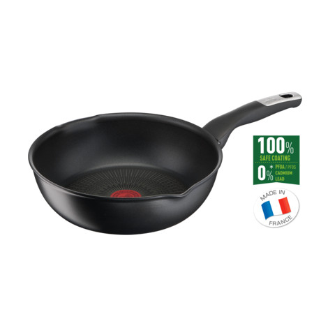 TEFAL Multipan G2557572 Unlimited Pan Frying Diameter 22 cm Suitable for induction hob Fixed handle Black - Noir