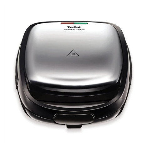 TEFAL | Sandwich Maker | SW341D12 Snack Time | 700 W | Number of plates 2 | Stainless Steel/Black