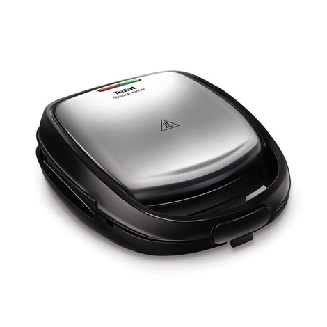 TEFAL | Sandwich Maker | SW341D12 Snack Time | 700 W | Number of plates 2 | Stainless Steel/Black