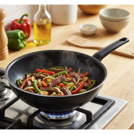 TEFAL | B5561953 Simple Cook | Frying | Diameter 28 cm | Fixed handle | Black