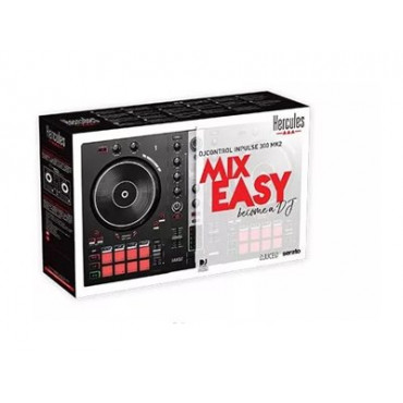 Hercules | DJ controller | DJ Essentials Kit | Speakers | USB connectivity