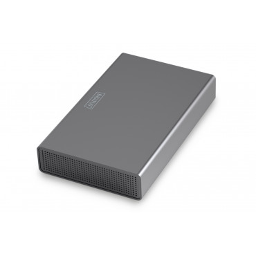 Digitus USB 3.0 hard disk enclosure, 3.5", SATA, 16TB, aluminum | DA-71106-1