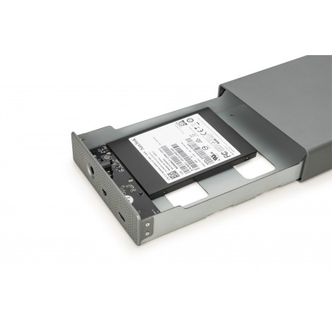 Digitus USB 3.0 hard disk enclosure, 3.5", SATA, 16TB, aluminum | DA-71106-1