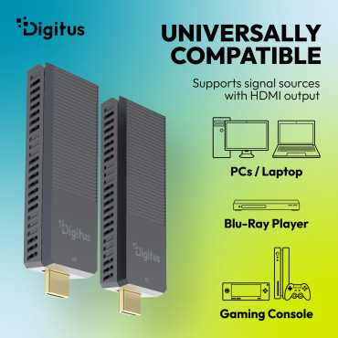 Digitus 4K Wireless HDMI Extender Set, 150 m, 4K/60Hz | DS-55359