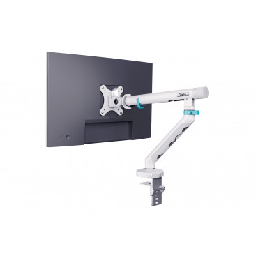 Digitus Desk Mount | Tilt, rotation, pivot | Single design monitor mount | 35 " | Maximum weight (capacity) 10 kg | White