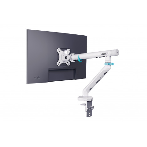 Digitus Desk Mount | Tilt, rotation, pivot | Single design monitor mount | 35 " | Maximum weight (capacity) 10 kg | White