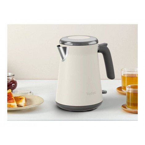 TEFAL Kettle | Collection KI666AE0 | Electric | 2400 W | 1.7 L | Stainless steel | 360 rotational base | Ivory