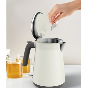 TEFAL Kettle | Collection KI666AE0 | Electric | 2400 W | 1.7 L | Stainless steel | 360 rotational base | Ivory