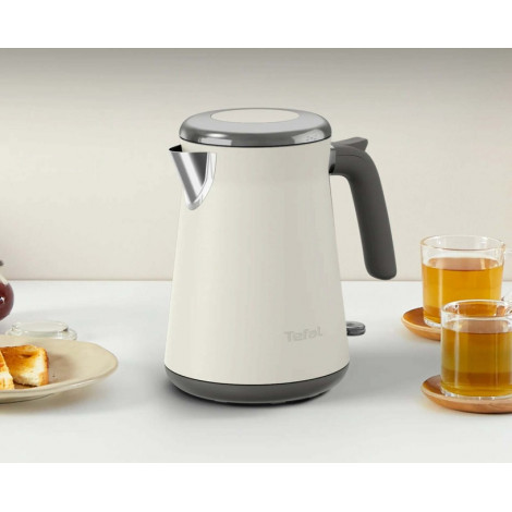 TEFAL Kettle | Collection KI666AE0 | Electric | 2400 W | 1.7 L | Stainless steel | 360 rotational base | Ivory