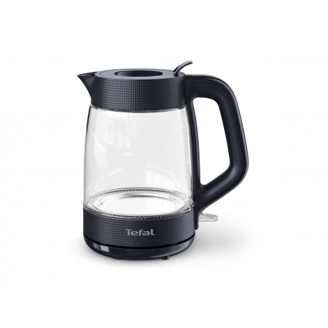 TEFAL Kettle | KO2G08E0 | 2000 W | Electric | 1.7 L | Heat-resistant glass | 360 rotational base | Black/Transparent