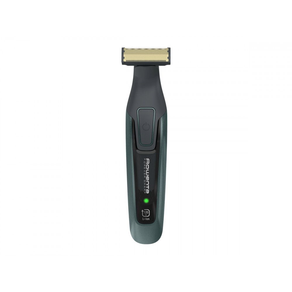 Rowenta Beard Trimmer | TN6044E0 | Cordless | Number of length steps 6 | Wet & Dry | Black/Green