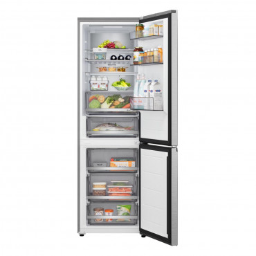 LG Refrigerator | GBBS716CMB | Energy efficiency class C | Free standing | Height 186 cm | Combi | Fridge net capacity 220 L | F