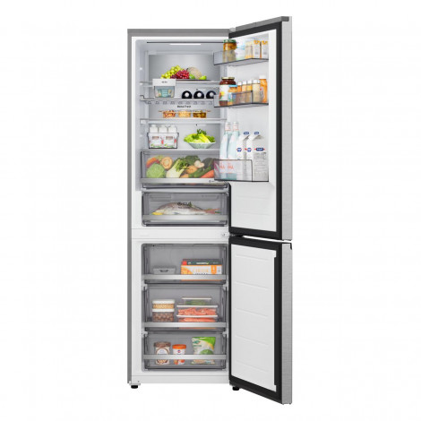 LG Refrigerator | GBBS716CMB | Energy efficiency class C | Free standing | Height 186 cm | Combi | Fridge net capacity 220 L | F