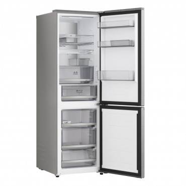 LG Refrigerator | GBBS716CMB | Energy efficiency class C | Free standing | Height 186 cm | Combi | Fridge net capacity 220 L | F