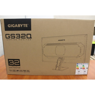 SALE OUT. Gigabyte | Gaming Monitor | GS32Q EK1 | 31.5 " | QHD | 16:9 | 165 Hz | 1 ms | 2560 x 1440 pixels | 300 cd/m | HDMI por