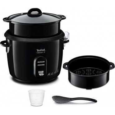TEFAL | RK103811 Classic 2 | Rice cooker | 600 W | 5 L | Number of programs 3 | Black