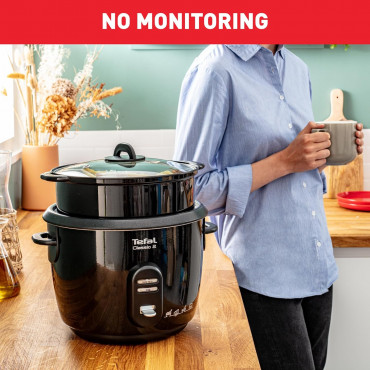 TEFAL | RK103811 Classic 2 | Rice cooker | 600 W | 5 L | Number of programs 3 | Black