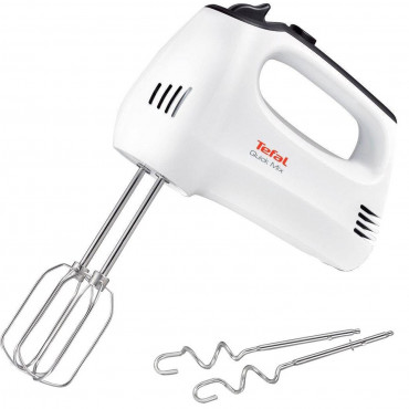 TEFAL Hand mixer | HT3101 QuickMix | Hand Mixer | 300 W | Number of speeds 5 | Turbo mode | White